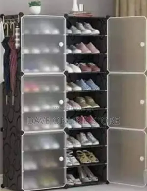 DIY Portable Shoe Rack Organizer