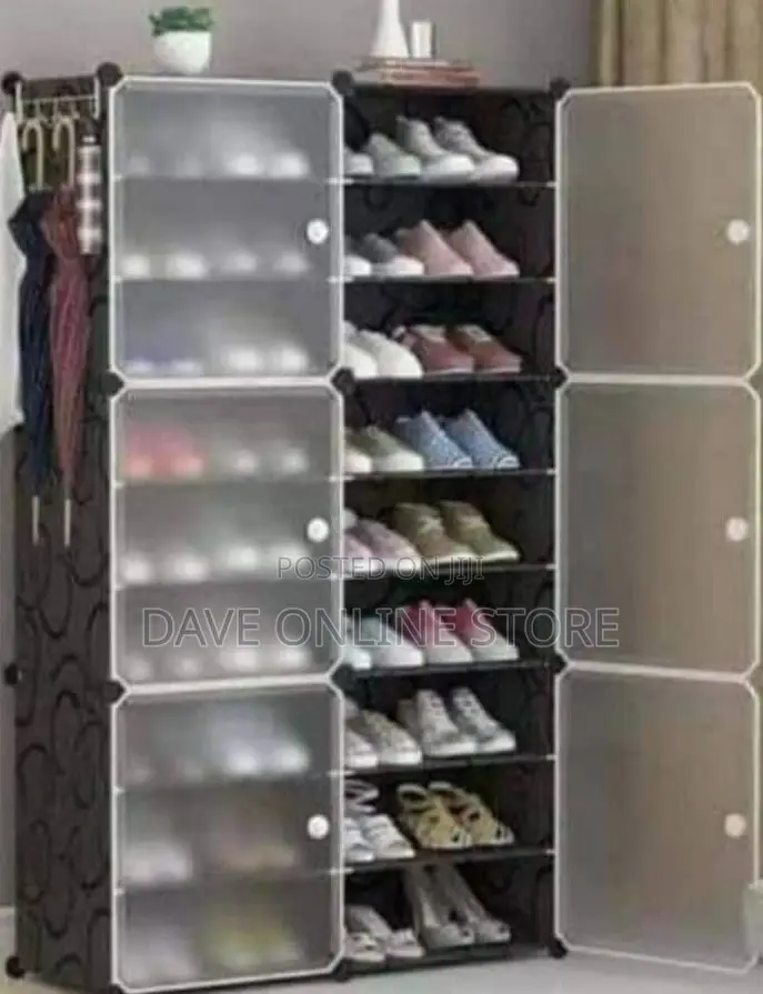 DIY Portable Shoe Rack Organizer