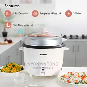 2.8L Geepas Rice Cooker