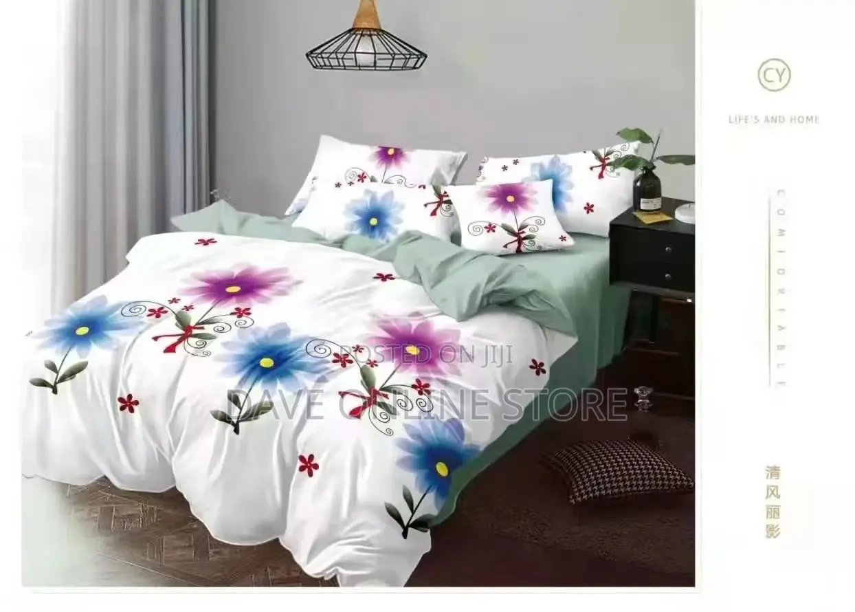 4 Pieces Floral 5*6 Duvets