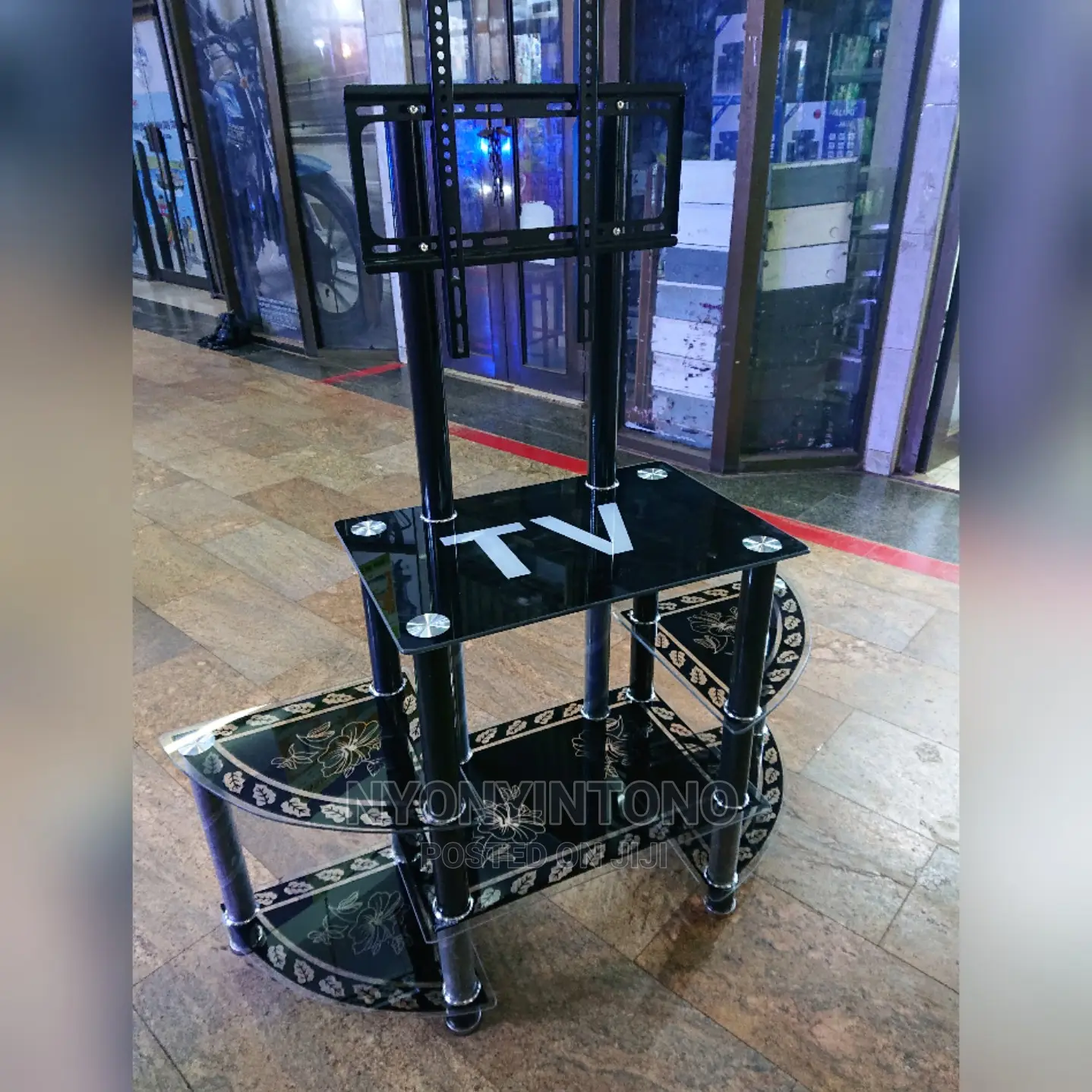 Glass Tv Stand