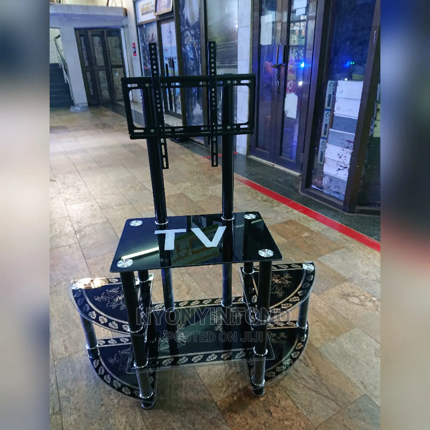 Glass Tv Stand