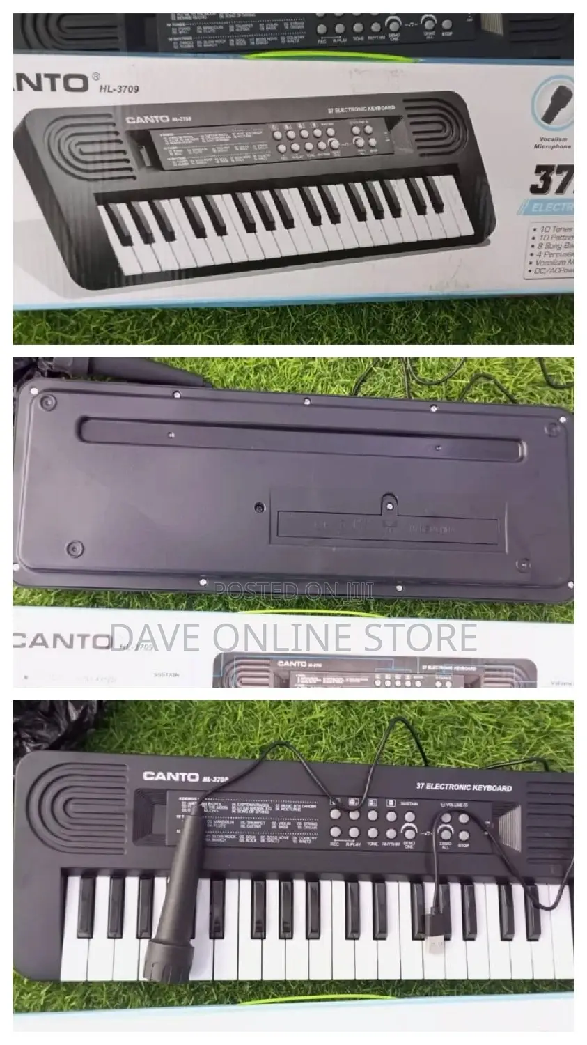 37 Keys Kids Musical Keyboard.