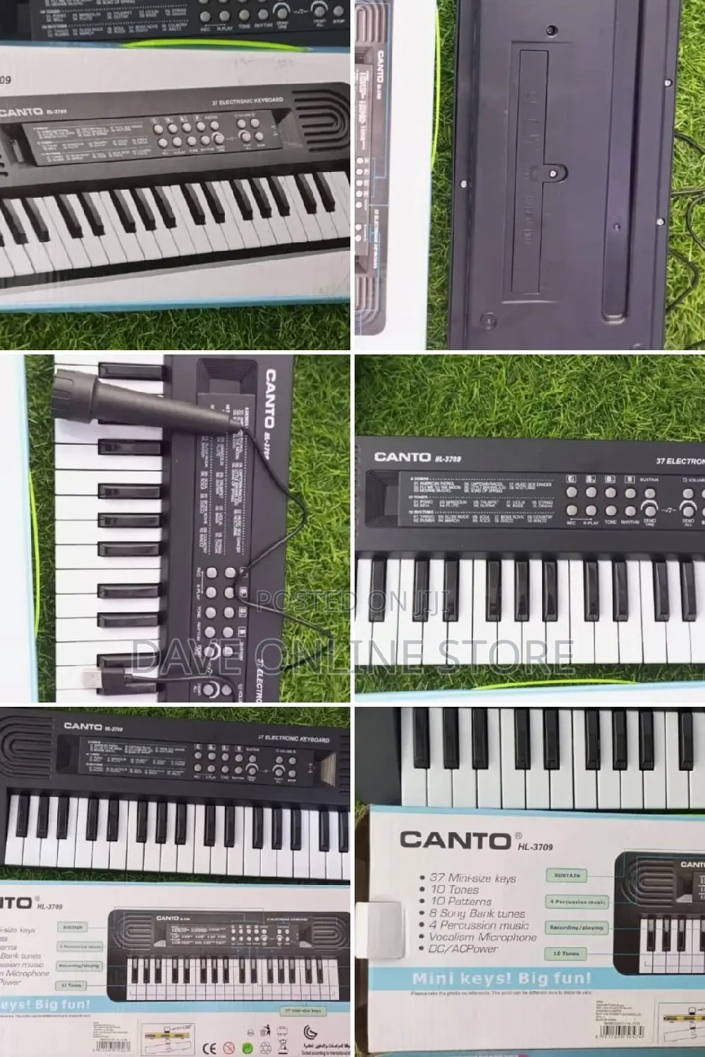 37 Keys Kids Musical Keyboard.