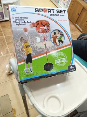Basketball Stand Sport Set
