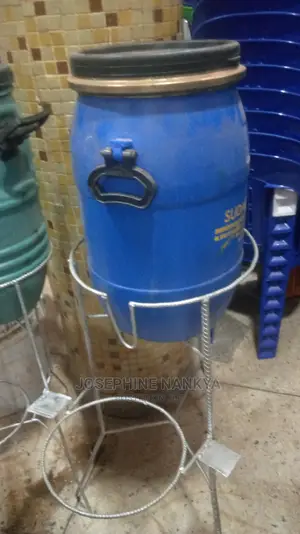 Water Drum Used to Wash Hands