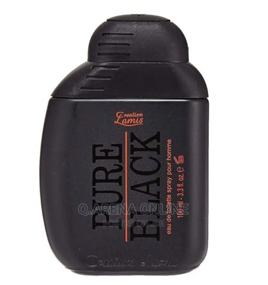 Pure Black Perfume for Men - Black