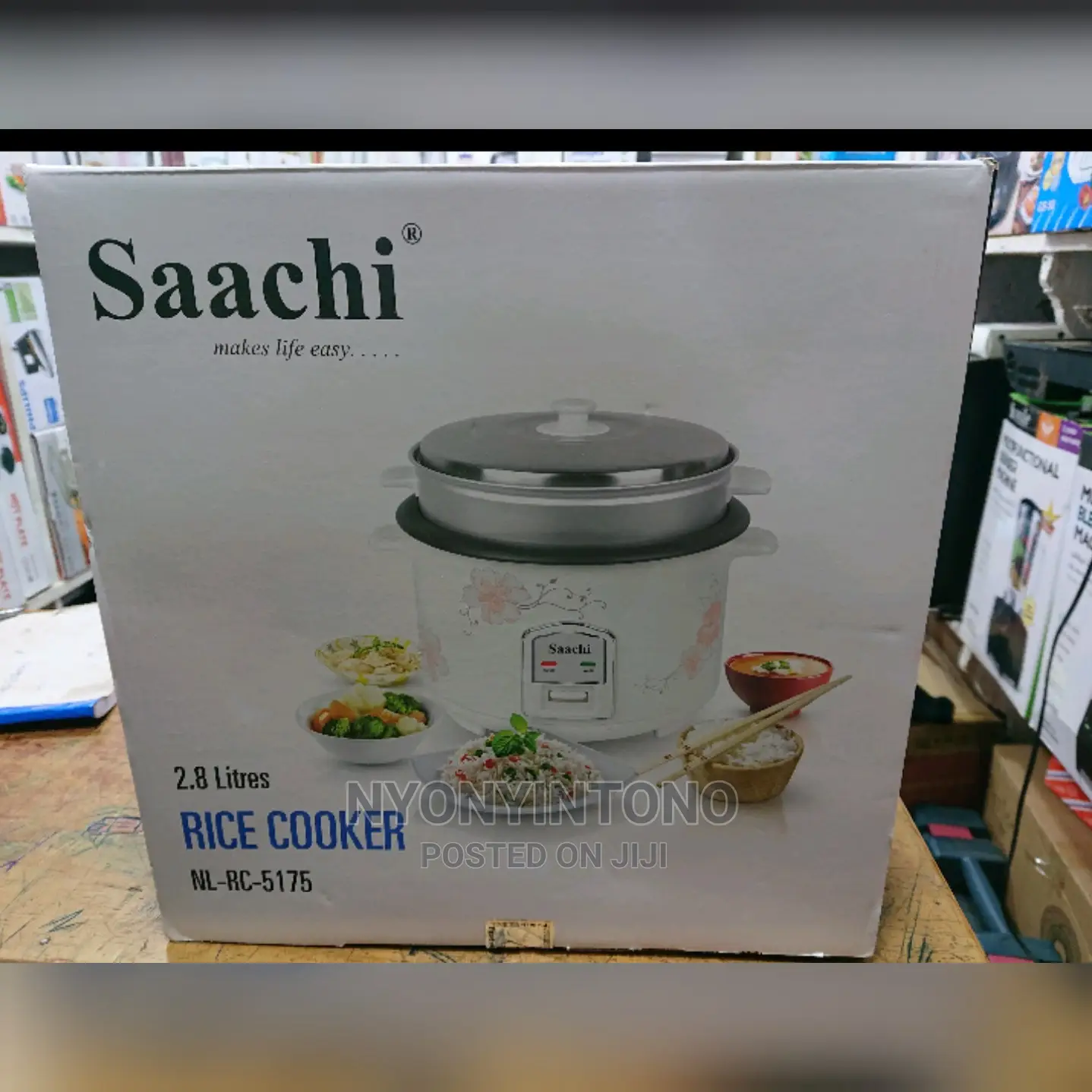 Saachi Rice Cooker 2.8l With Steamer