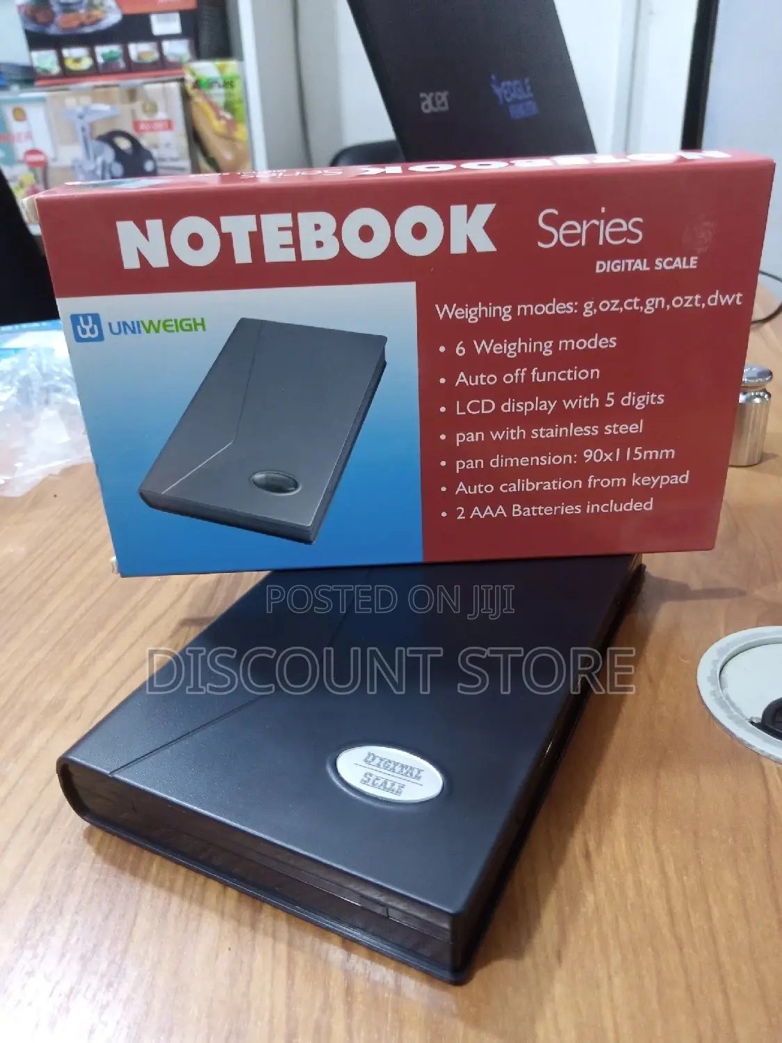 Notebook Pocket Mineral Weighing Scale