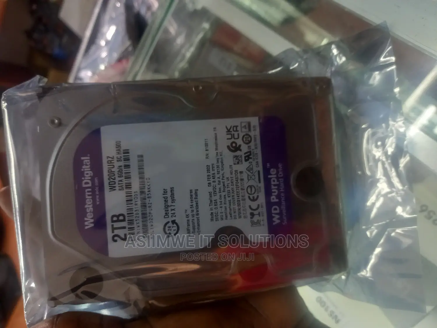 2tb Western Digital Cctv
