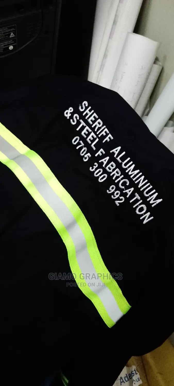 Embroidery for Logo and Words
