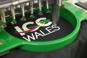 Embroidery for Logo and Words