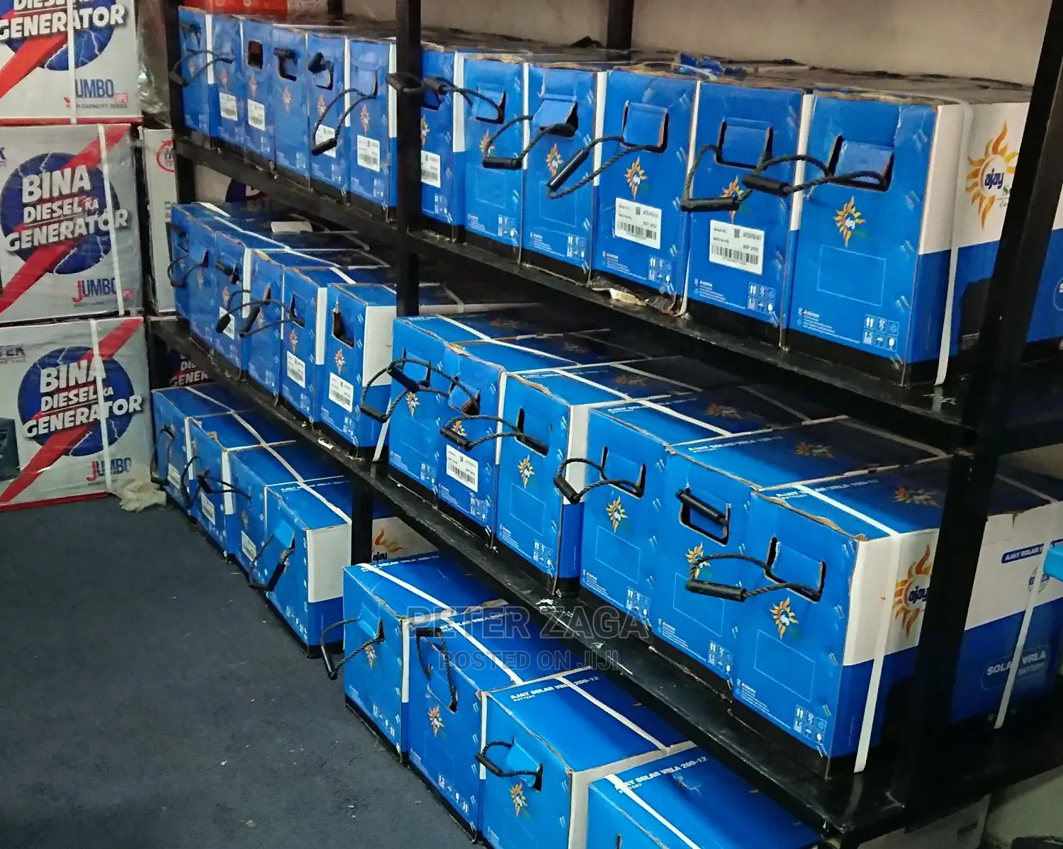 Ajay Solar Batteries. Made in India