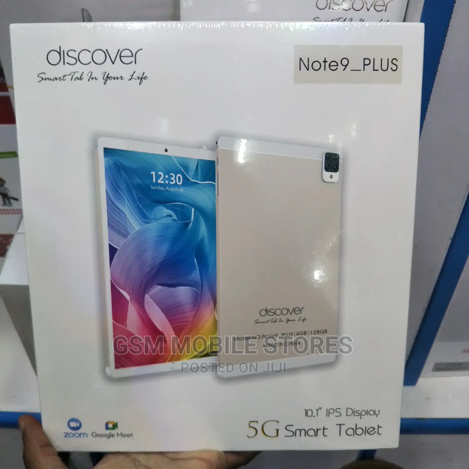 New Discover Note 9 Plus 128 GB Black