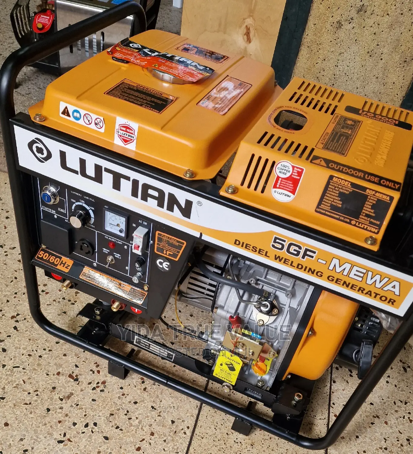 Welding Generator Lutian Brand 7kva
