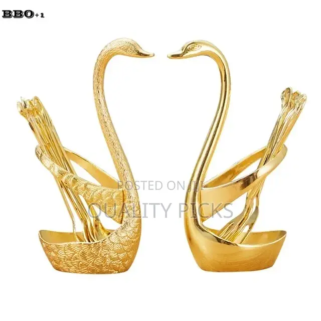 Swan Cutler Holder Set