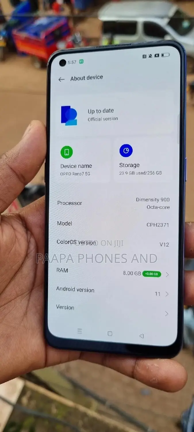 Oppo Reno7 5G 256 GB Rose Gold