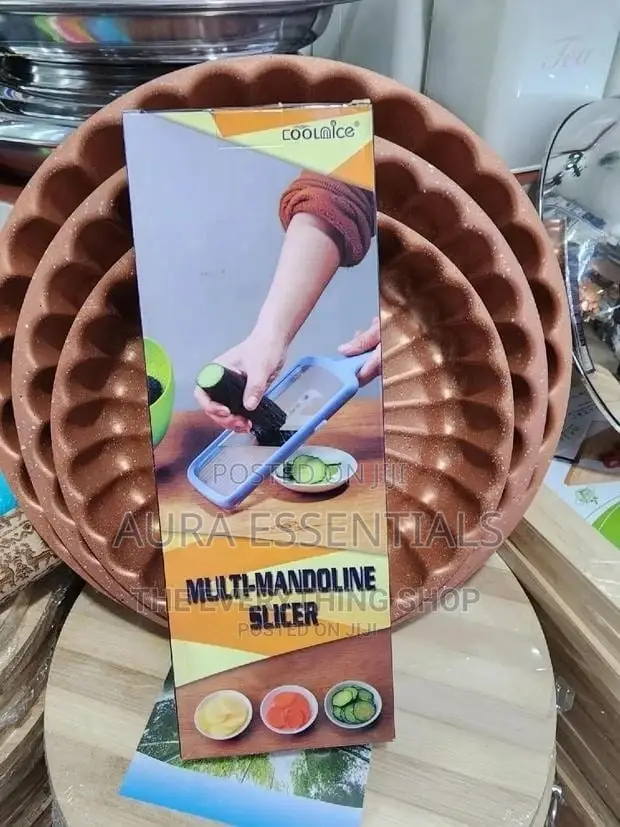 Multi-Mandoline Slicer Crisps Maker