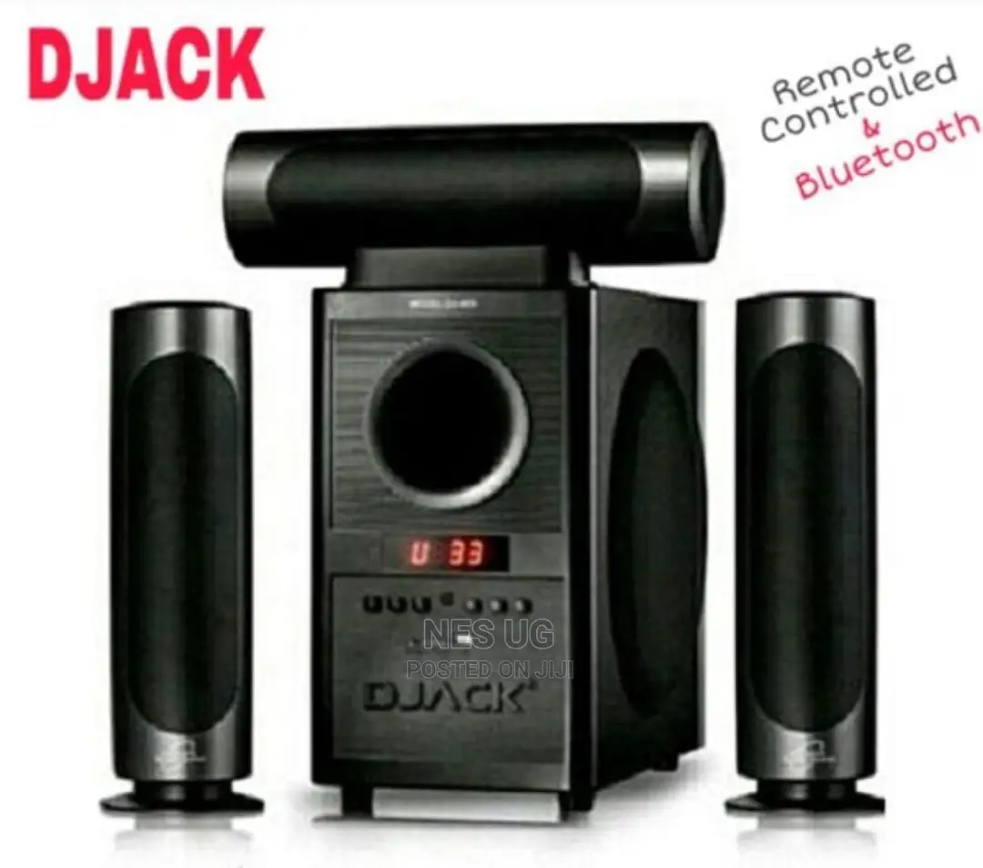 DJACK DJ-903L Bluetooth Enabled Sub Woofer - Black