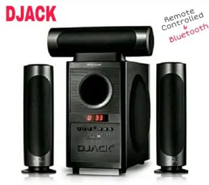DJACK DJ-903L Bluetooth Enabled Sub Woofer - Black