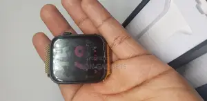 Smartwatch With Gold Strap