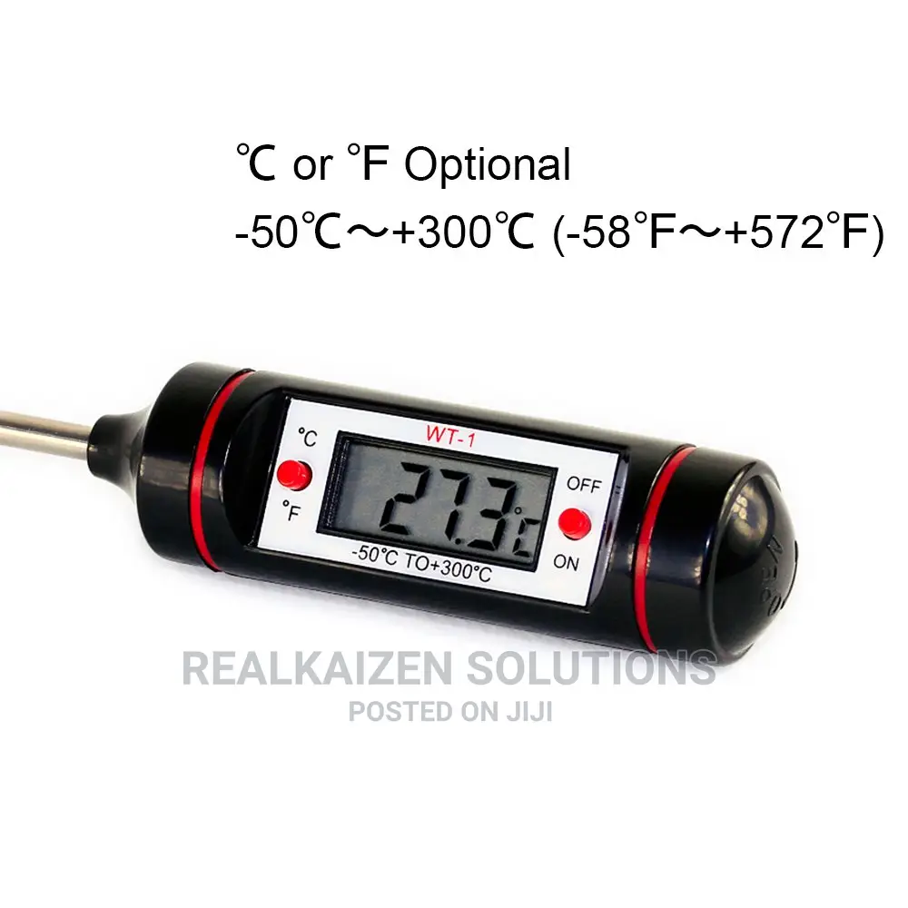 ELITECH WT-1 Digital Thermometer Long Probe for All Food