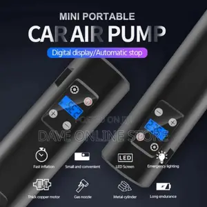 Mini Portable Wireless Car Air Pump.