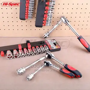 Ratchet Handle and Socket 12 Pieces
