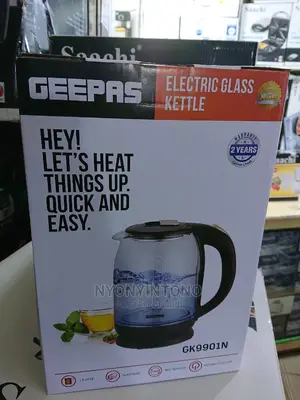 1.8L Geepas Glass Kettle