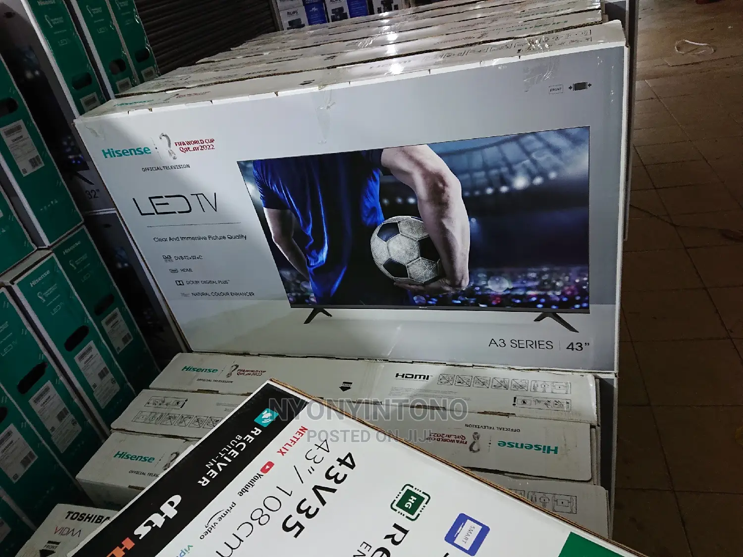 Hisense 43" Smart Tv With Inbuilt Free to Air Decoder