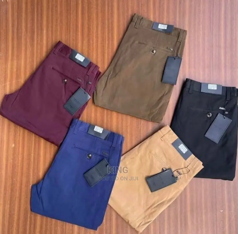 Press Banal Kaki Trousers