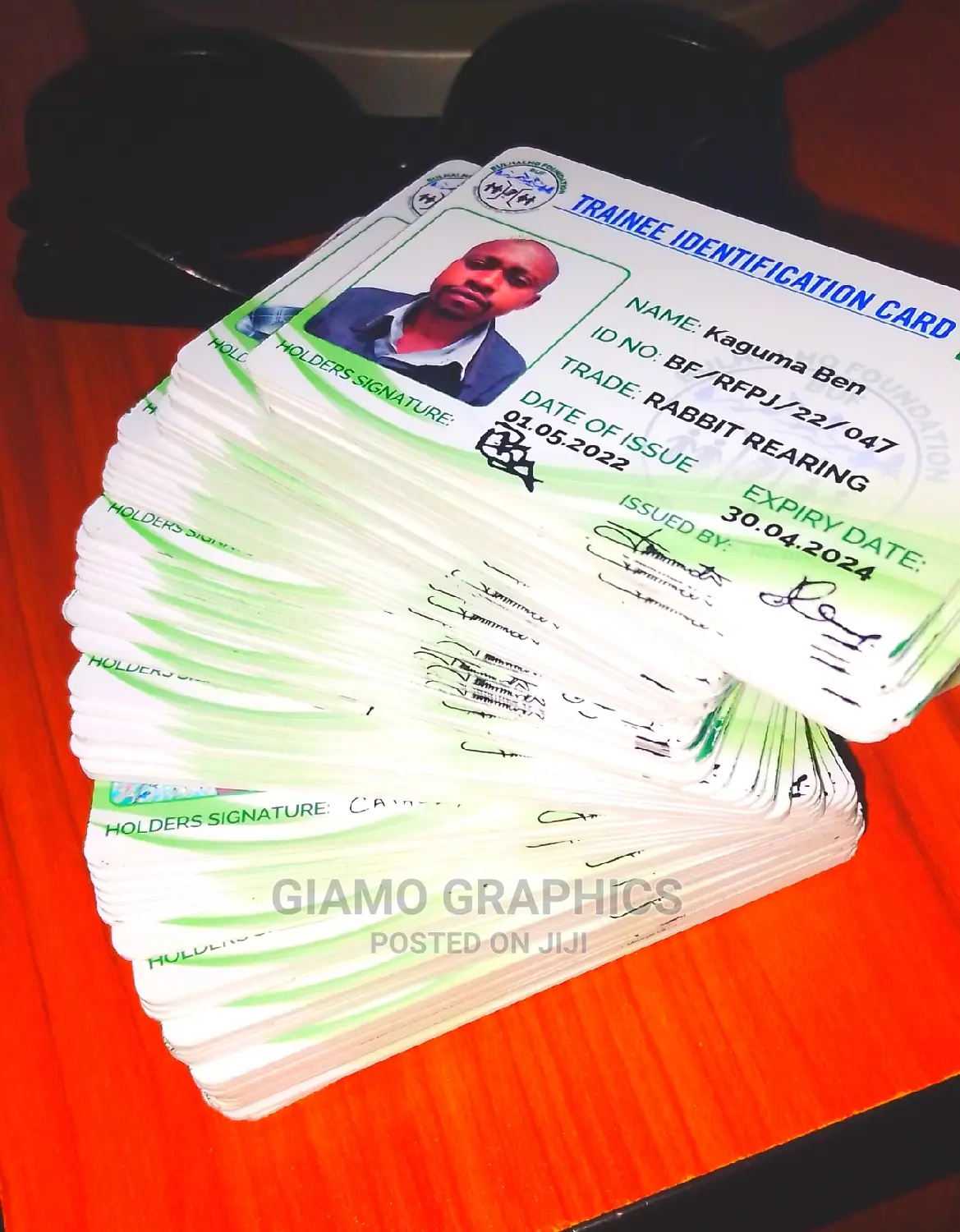 Plastic Identity Cards ( Bulk)