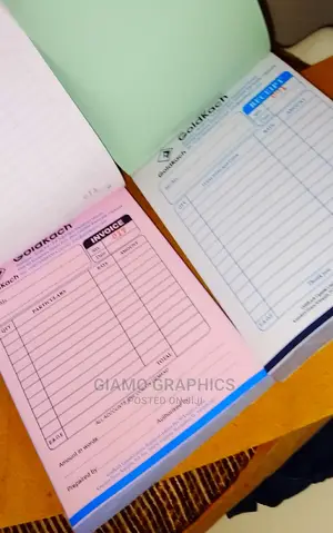 A5 Receipt Books 2copies