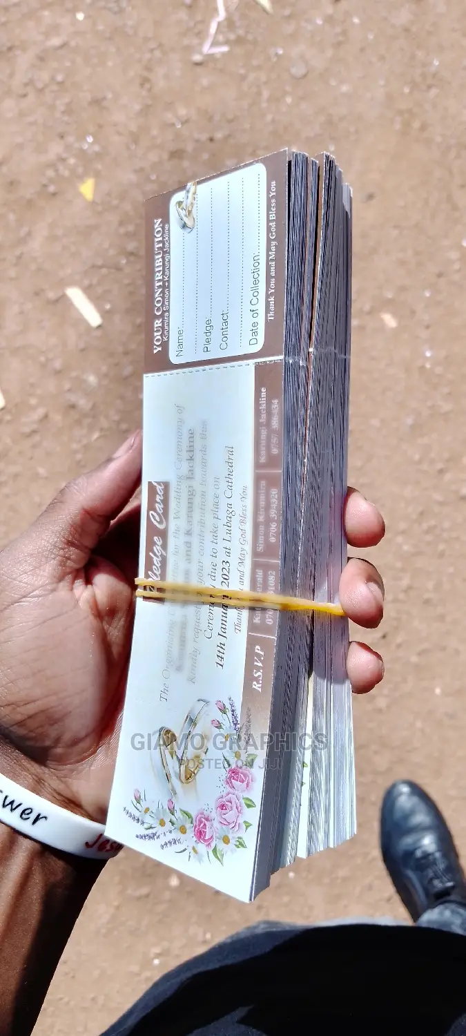 Introduction Pledge Cards