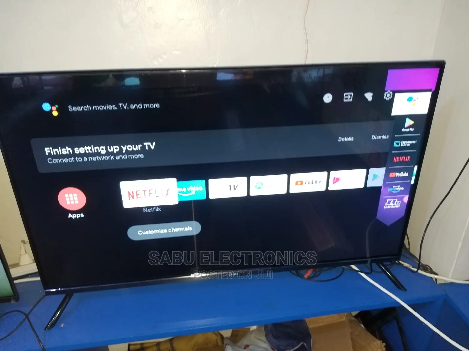 40inch Frameless Android TV With Bluetooth