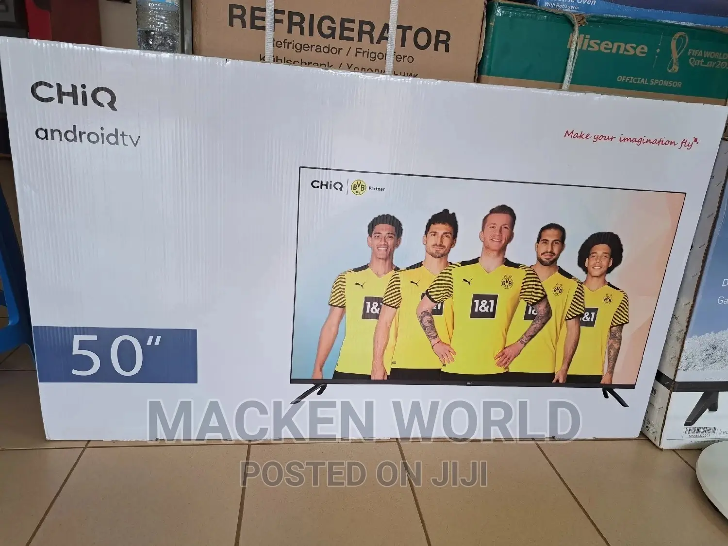 50 Chiq Smart Android Uhd on Promotion