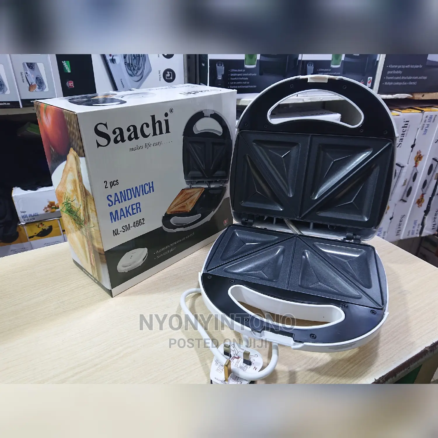 Saachi Sandwich Maker 2pcs