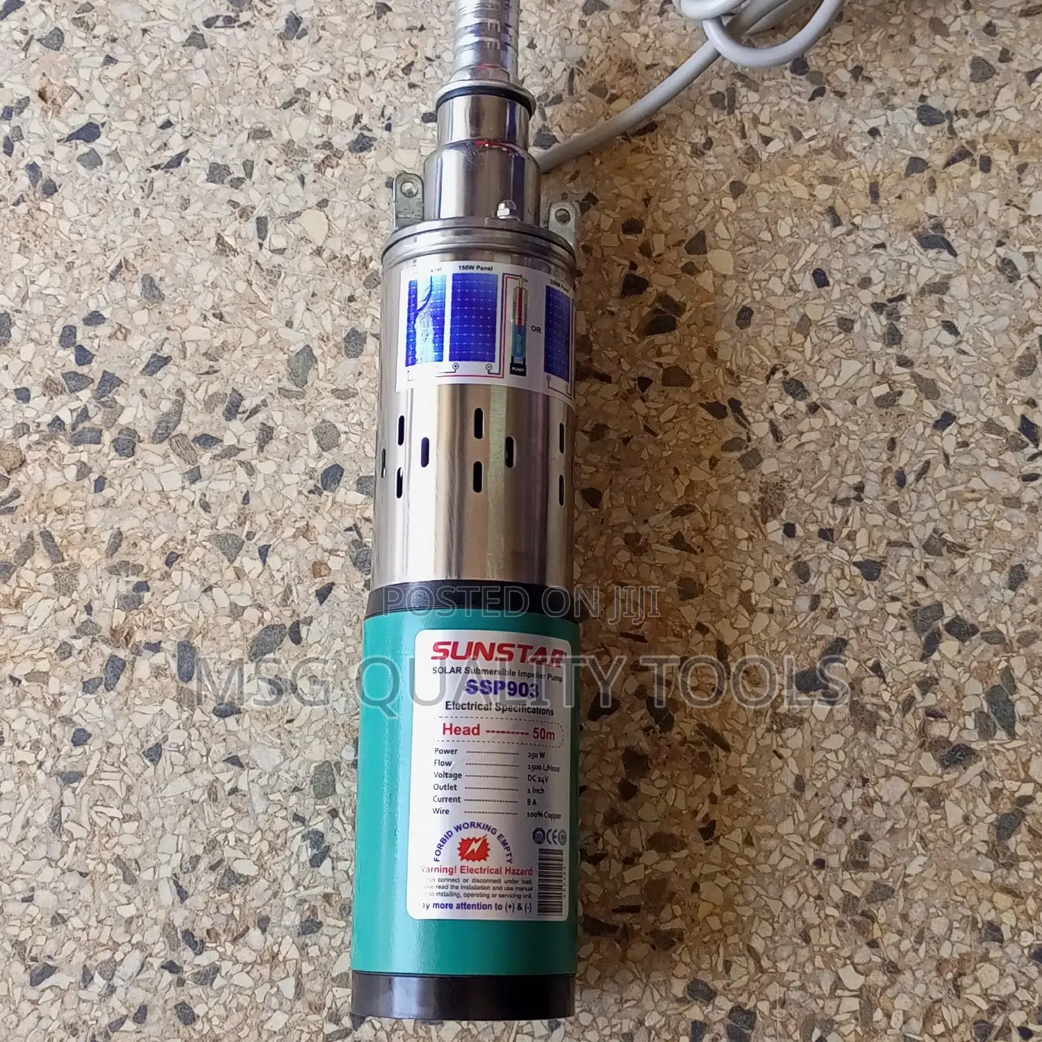 Solar Submersible Impeller Pump