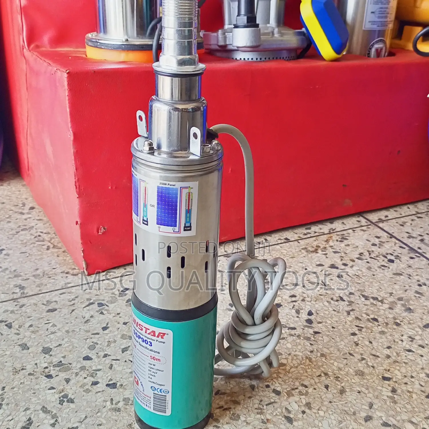Solar Submersible Impeller Pump