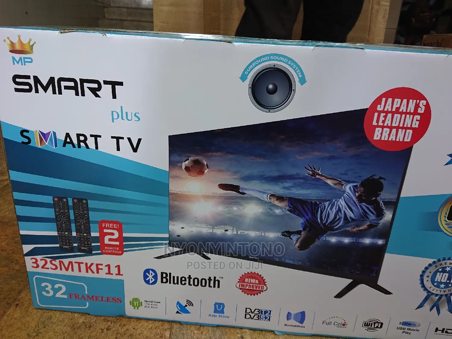 Smart Plus 32" Frameless Smart Tv