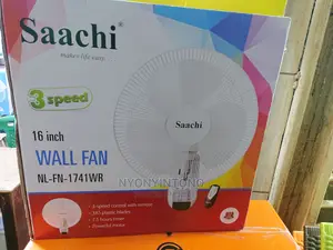 Saachi Wall Fan With Remote Controller