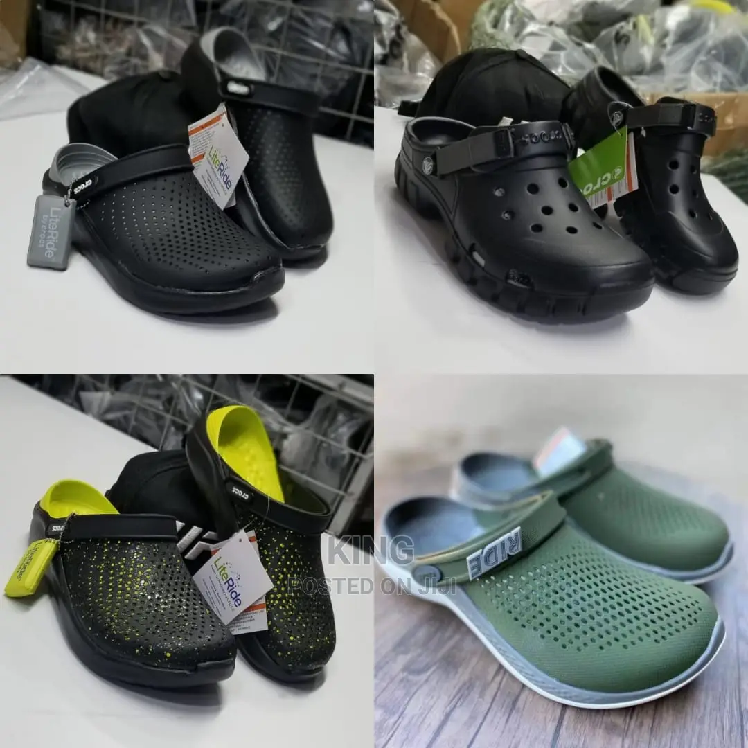 Leather Crocs