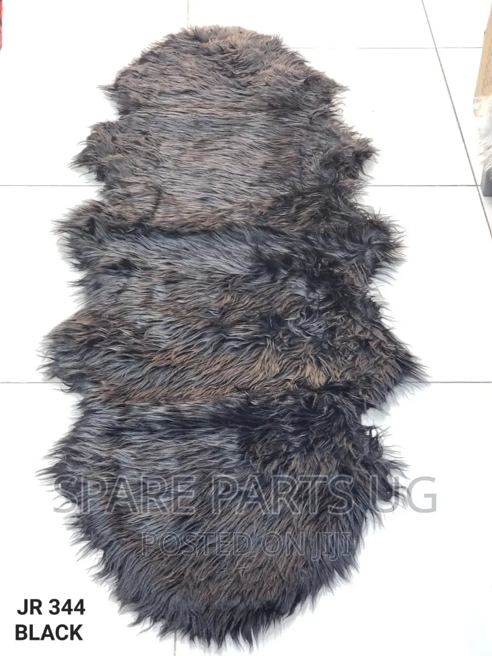 Black Woolen Dashboard Cover