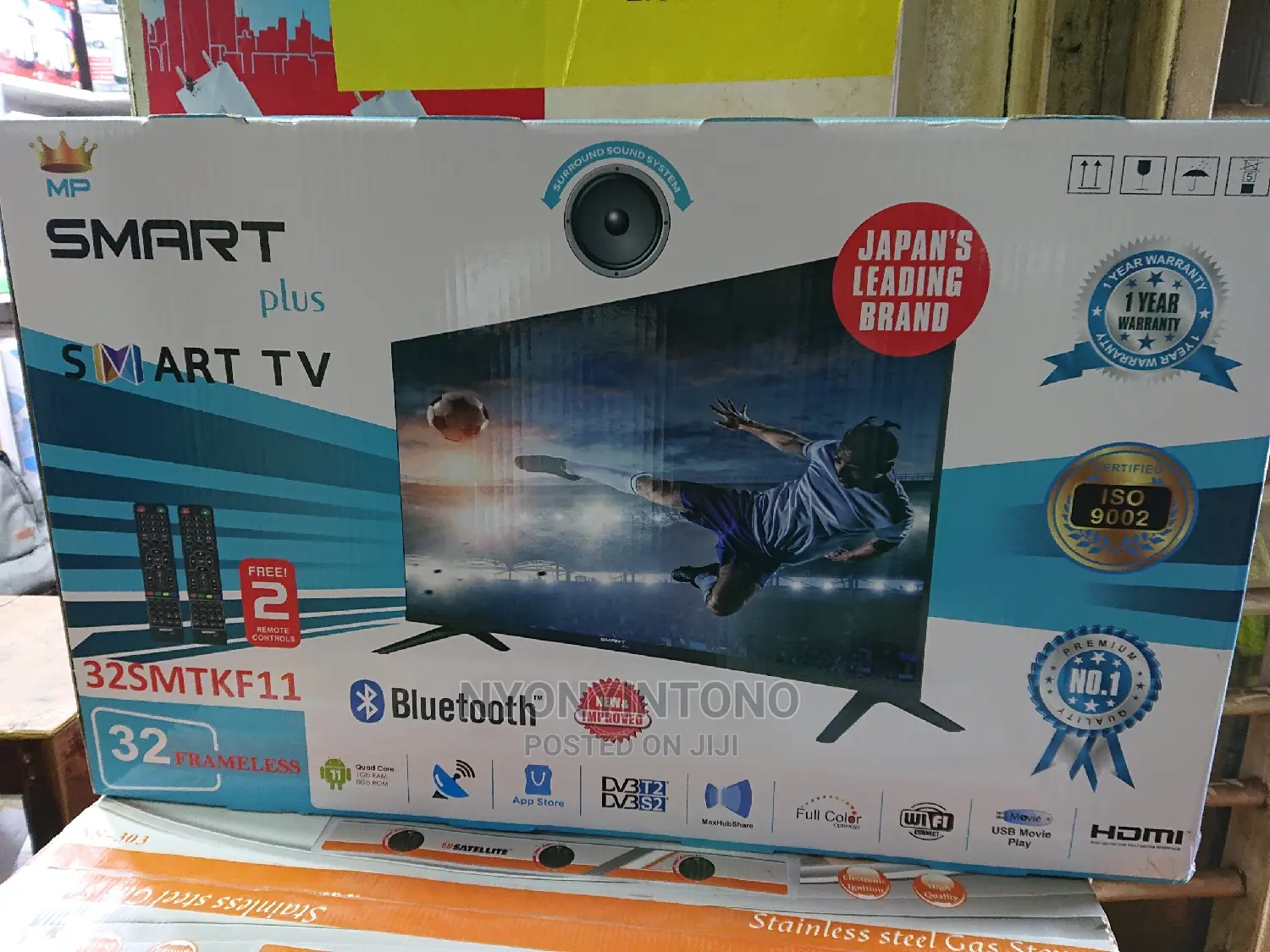 32" Smartplus Frameless Android Tv