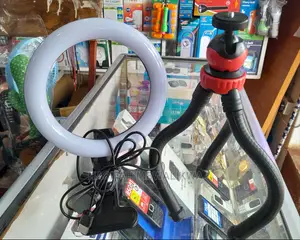 LED Ring Fill Light Plus a Phone Holder