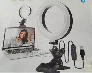 LED Ring Fill Light Plus a Phone Holder