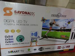 43" Sayona Android Tv Frameless With Satellite Decorder