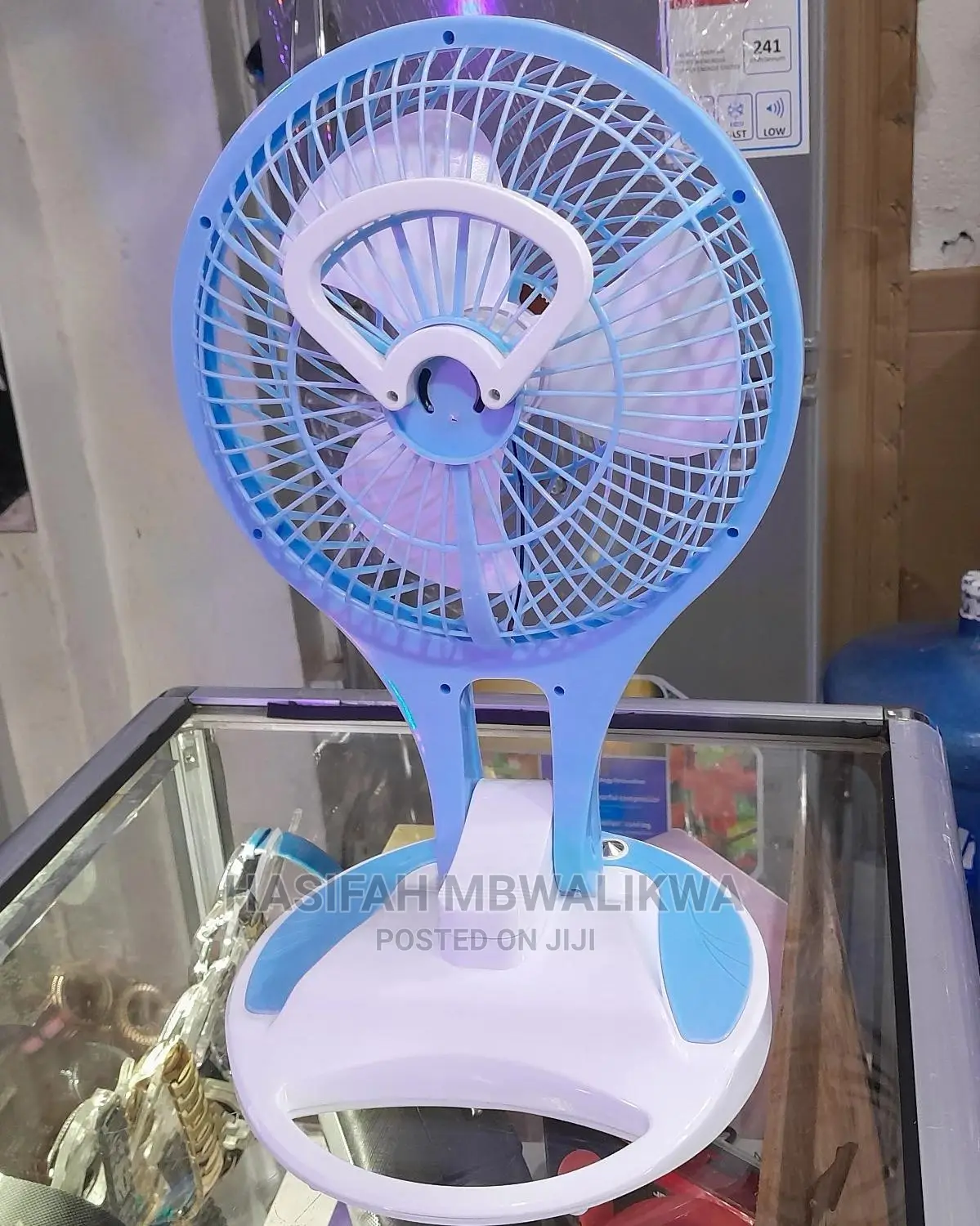 Portable Mini Fan With LED Light