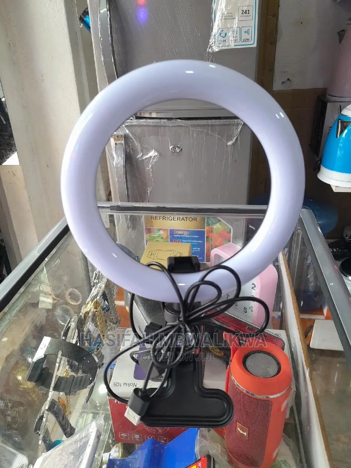 LED Ring Fill Light Plus a Phone Holder