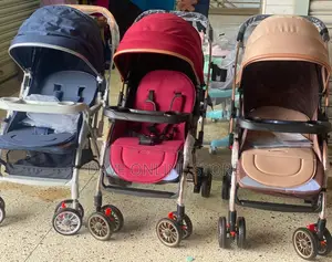 Baby Stroller With Umbrella and Feeding Table